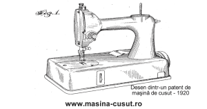 patent masina de cusut veche