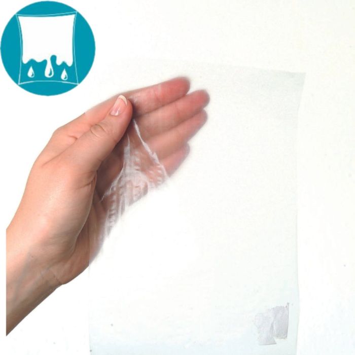 Insertie broderie hidrosolubila Aqua-Film, latime 1m, lungime 10m, Hugo Stoff AF-600