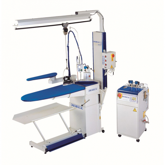 Masa de calcat cu absortie, suflanta, brat si manecar PRIMULA PERFECT PD3811 S+B