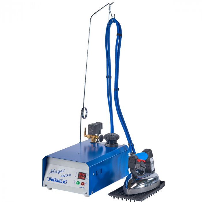 Generator de abur 2,5 L cu un fier de călcat cu abur, Primula Magic Inox