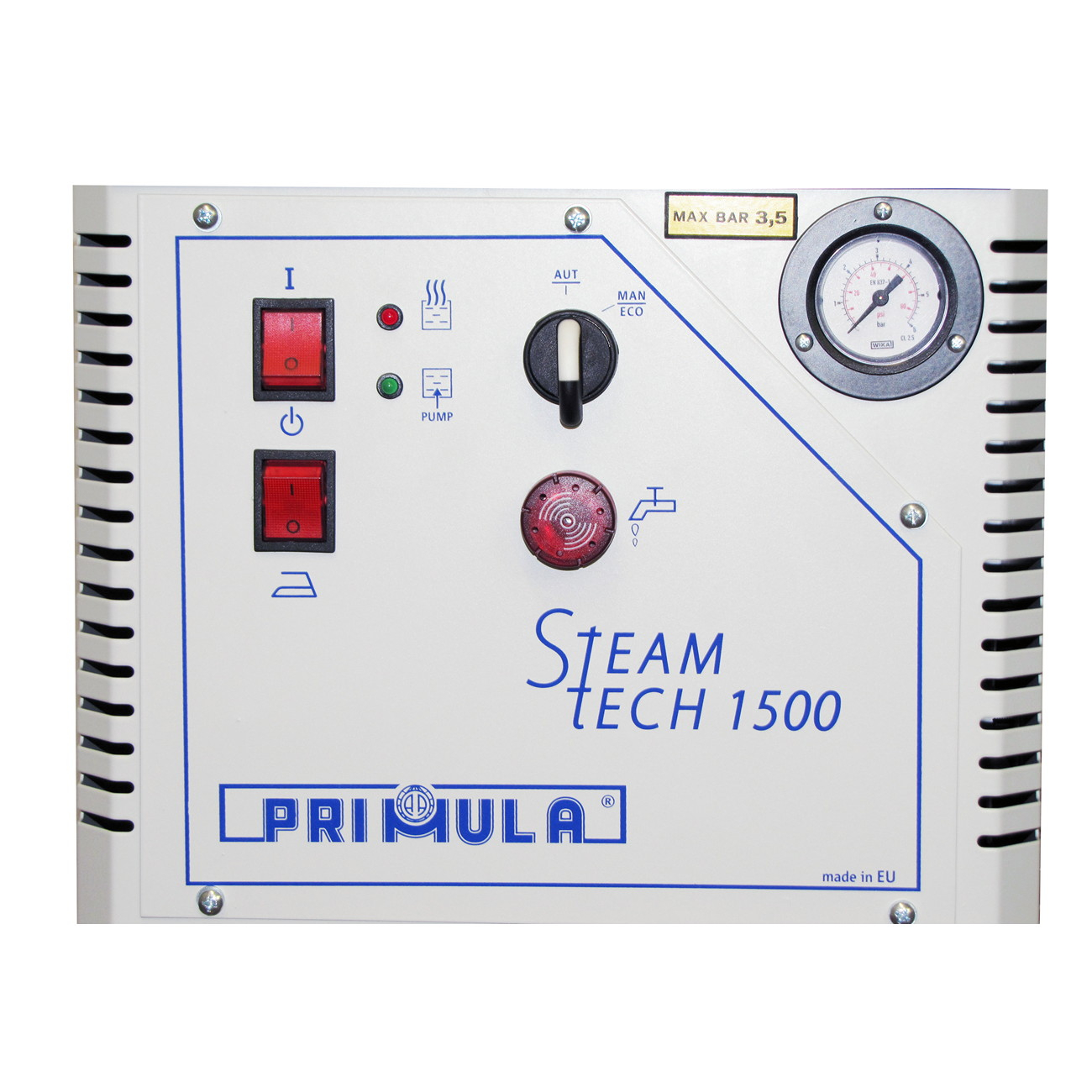 Generator electric automat de abur, boiler 5L, cu 1 post de lucru, Primula Steam Tech 1500