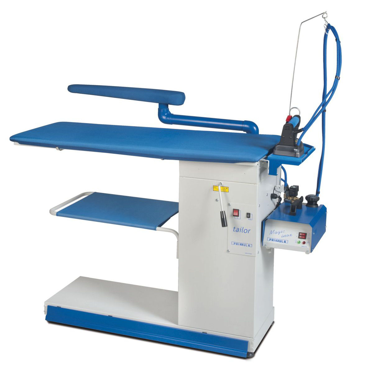 Masa de calcat cu incalzire, absortie si suflanta, Tailor S+B