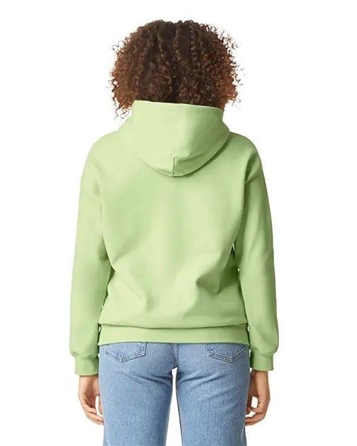 Hanorac cu gluga unisex Gildan fistic