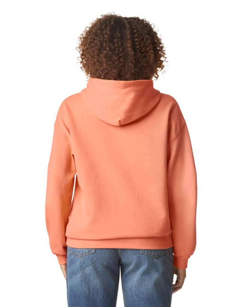 Hanorac cu gluga unisex Gildan tangerine