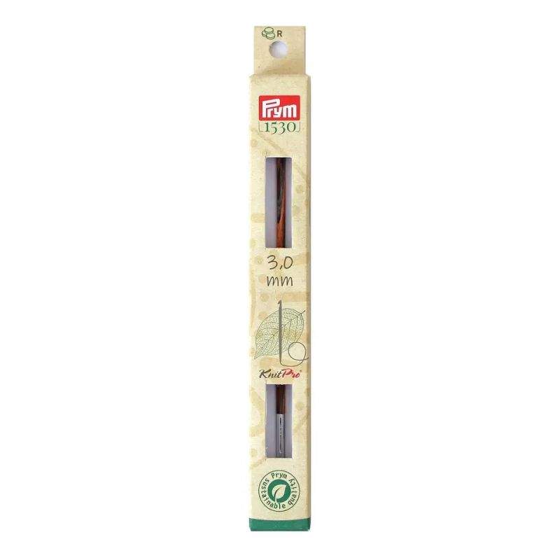 Croseta Tunisian cu carlig, Natural, dim 3 mm